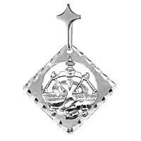 Подвеска, серебро, артикул LV10465