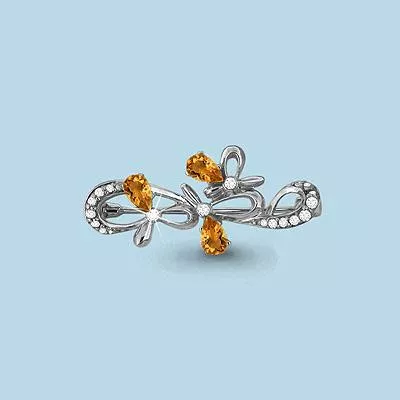 Брошь, артикул LV72533Е, серебро