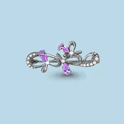 Брошь, серебро, артикул LV72533Д