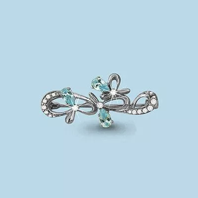 Брошь из серебра, артикул LV72533Б