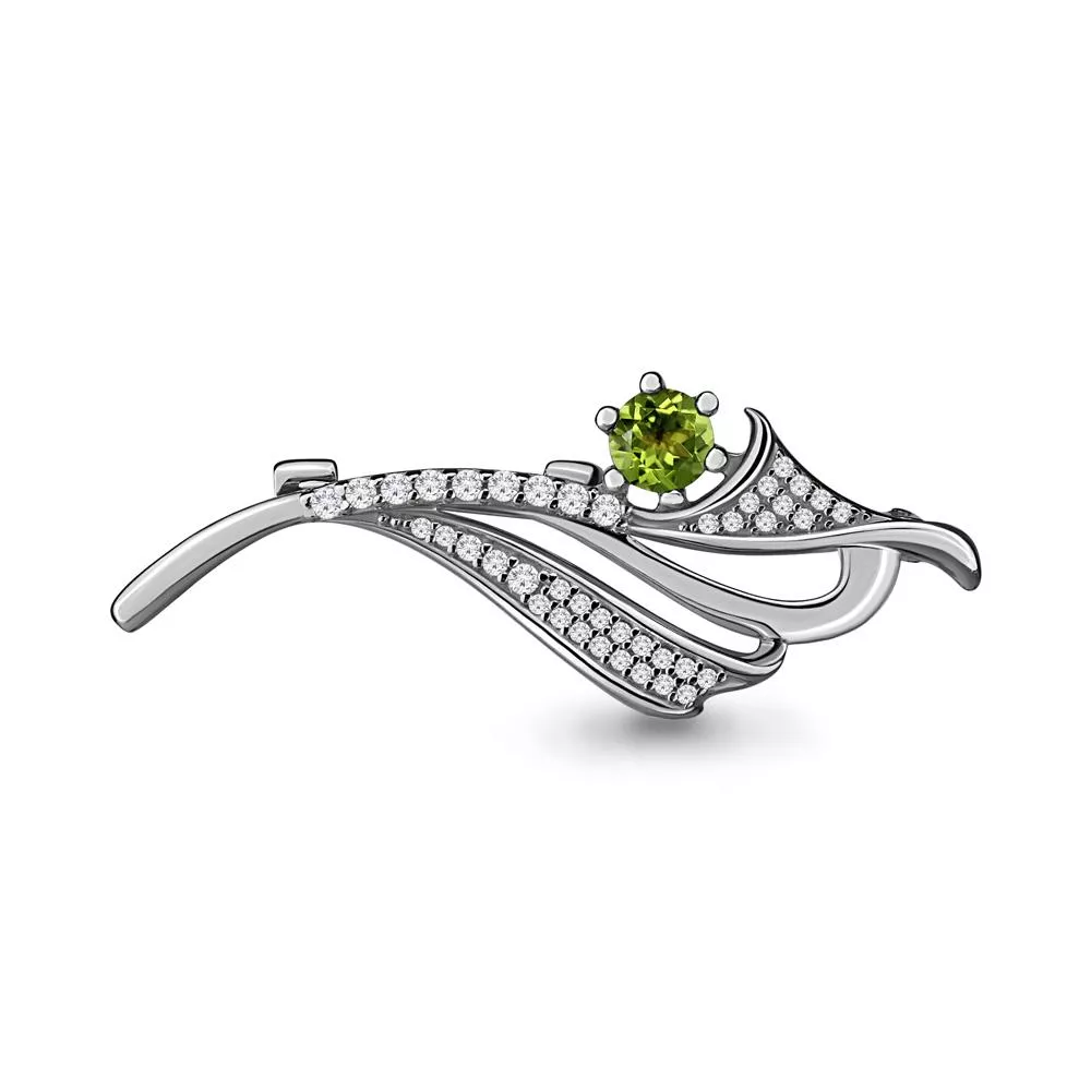 Брошь, серебро, артикул LV7151207А