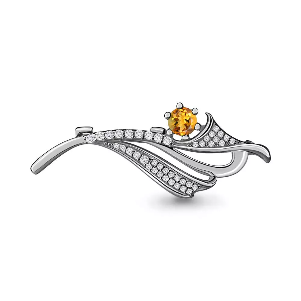 Брошь, артикул LV7151206А, серебро