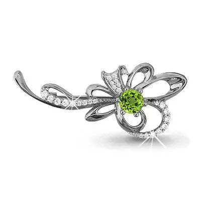 Брошь, серебро, артикул LV7150907А