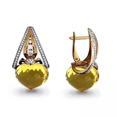 Серьги, золото, артикул LV945023к