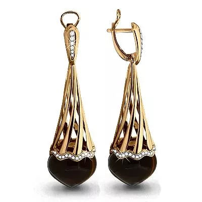 Серьги, артикул LV945017к, золото