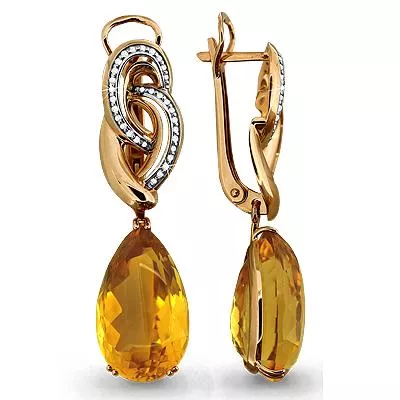 Серьги из золота, артикул LV945011к