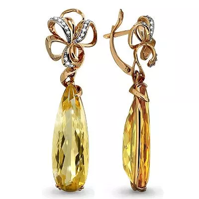 Серьги, артикул LV945008к, золото