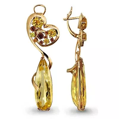 Серьги из золота, артикул LV945003к