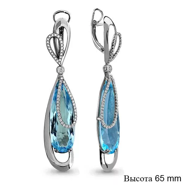 Серьги, золото, артикул LV945002