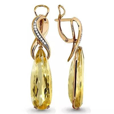 Серьги из золота, артикул LV945001к