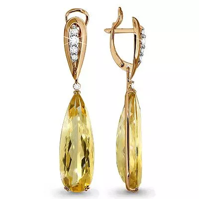 Серьги, золото, артикул LV945000к