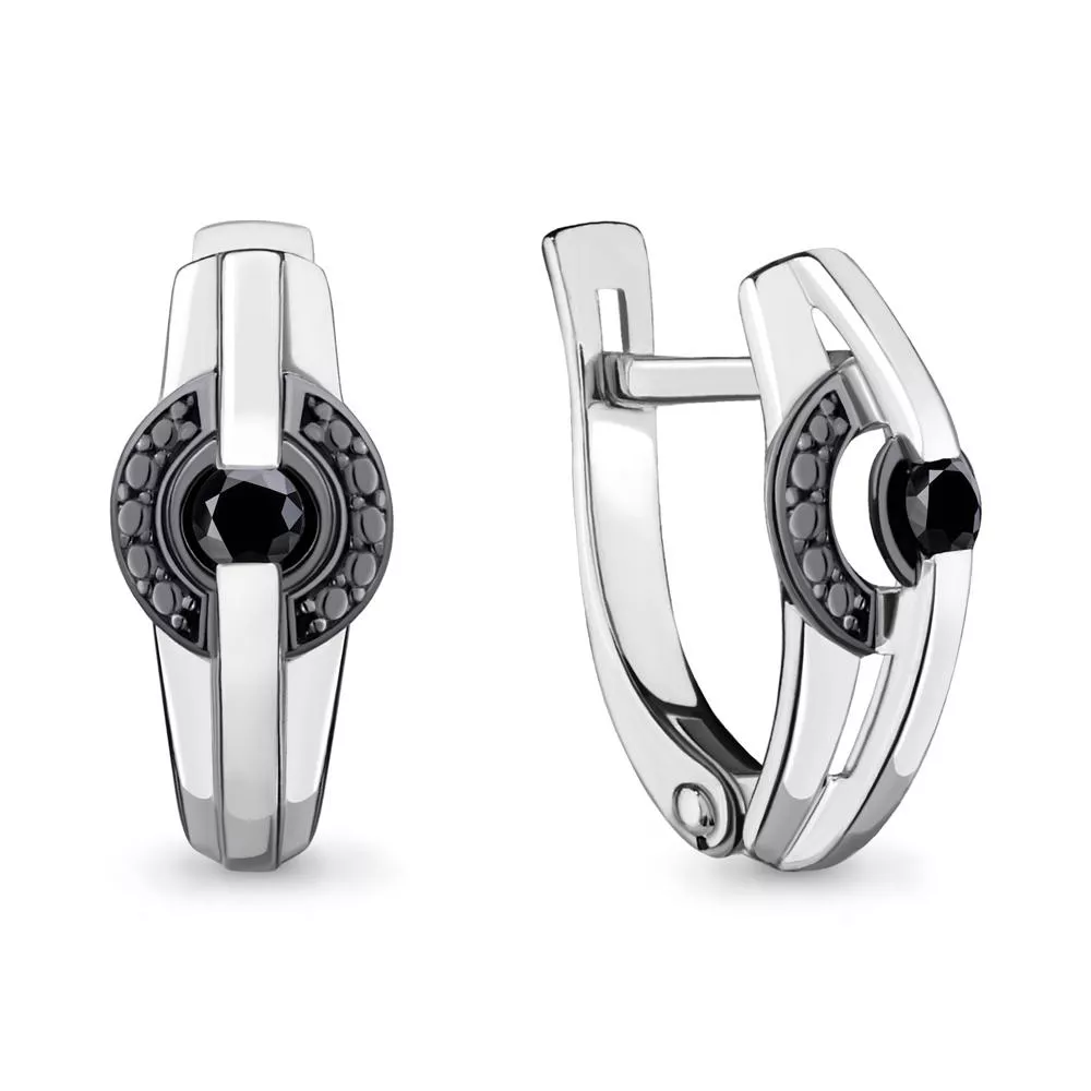 Серьги, артикул LV942422Ч, золото