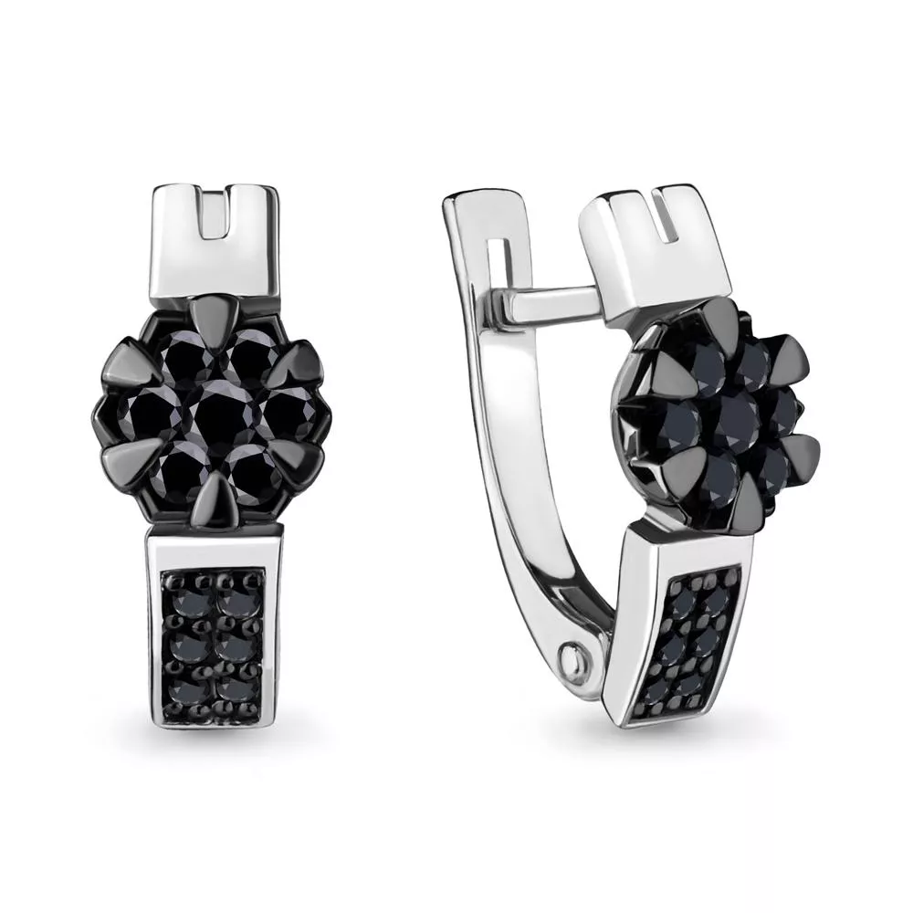 Серьги, артикул LV942419Ч, золото