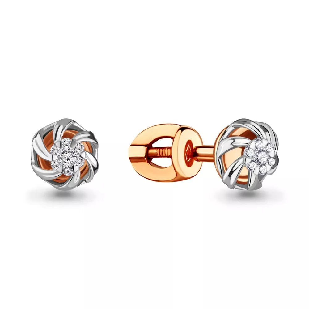 Серьги из золота, артикул LV942385к