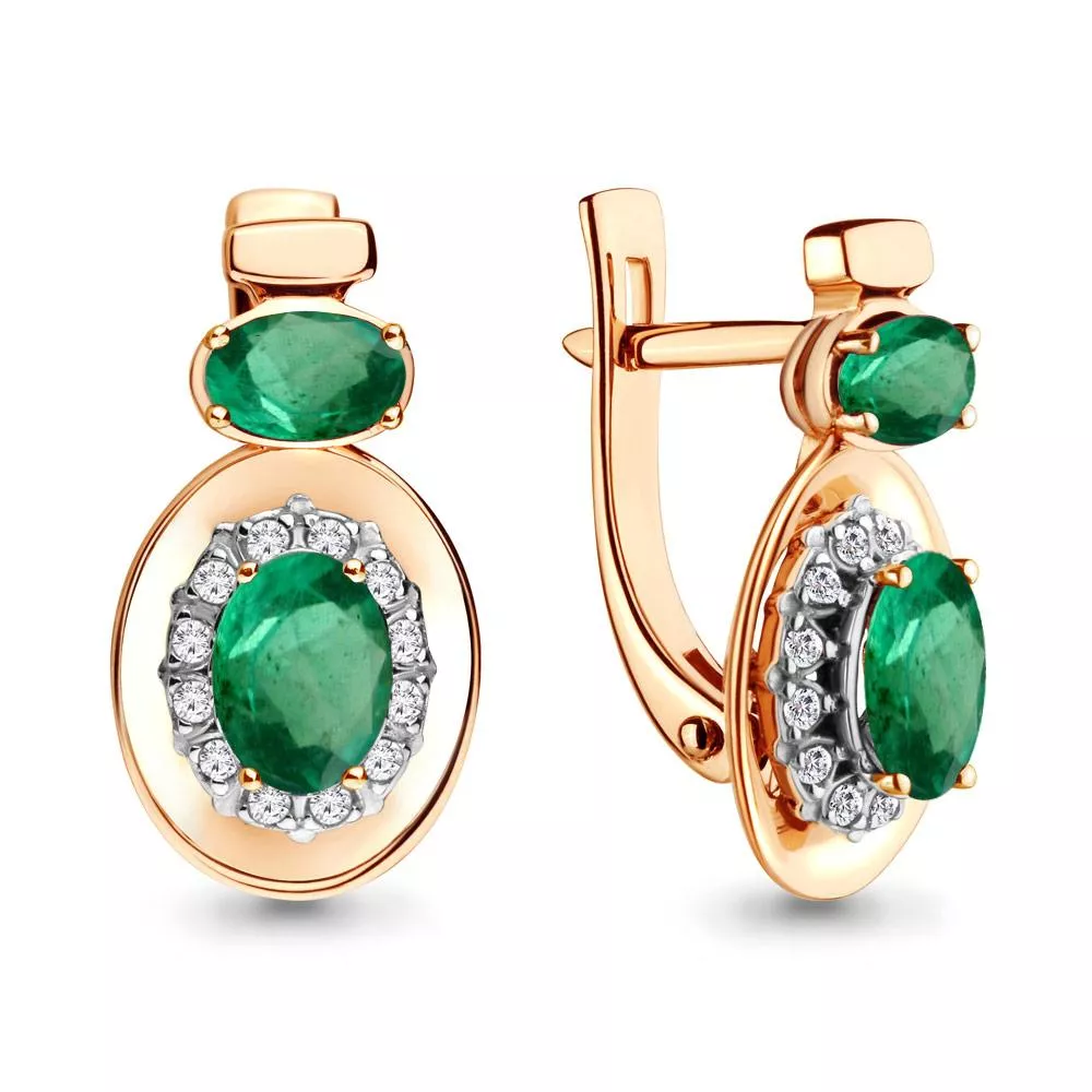 Серьги, артикул LV942372Ак, золото