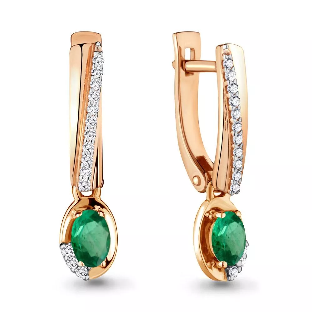 Серьги, золото, артикул LV942368к