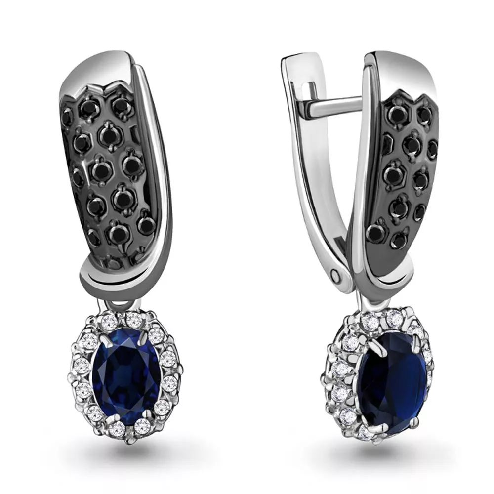 Серьги, артикул LV942359АЧ, золото