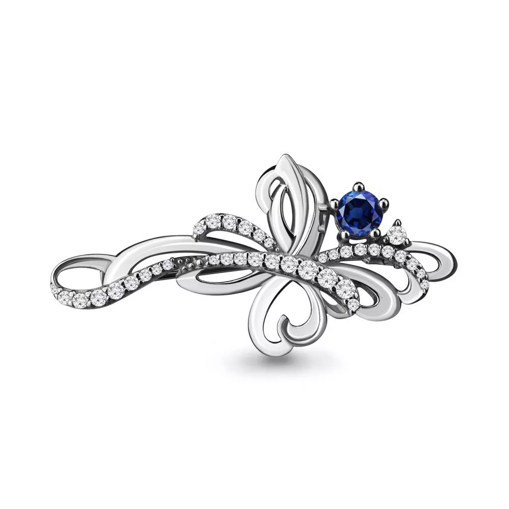 Брошь, серебро, артикул LV71507Б