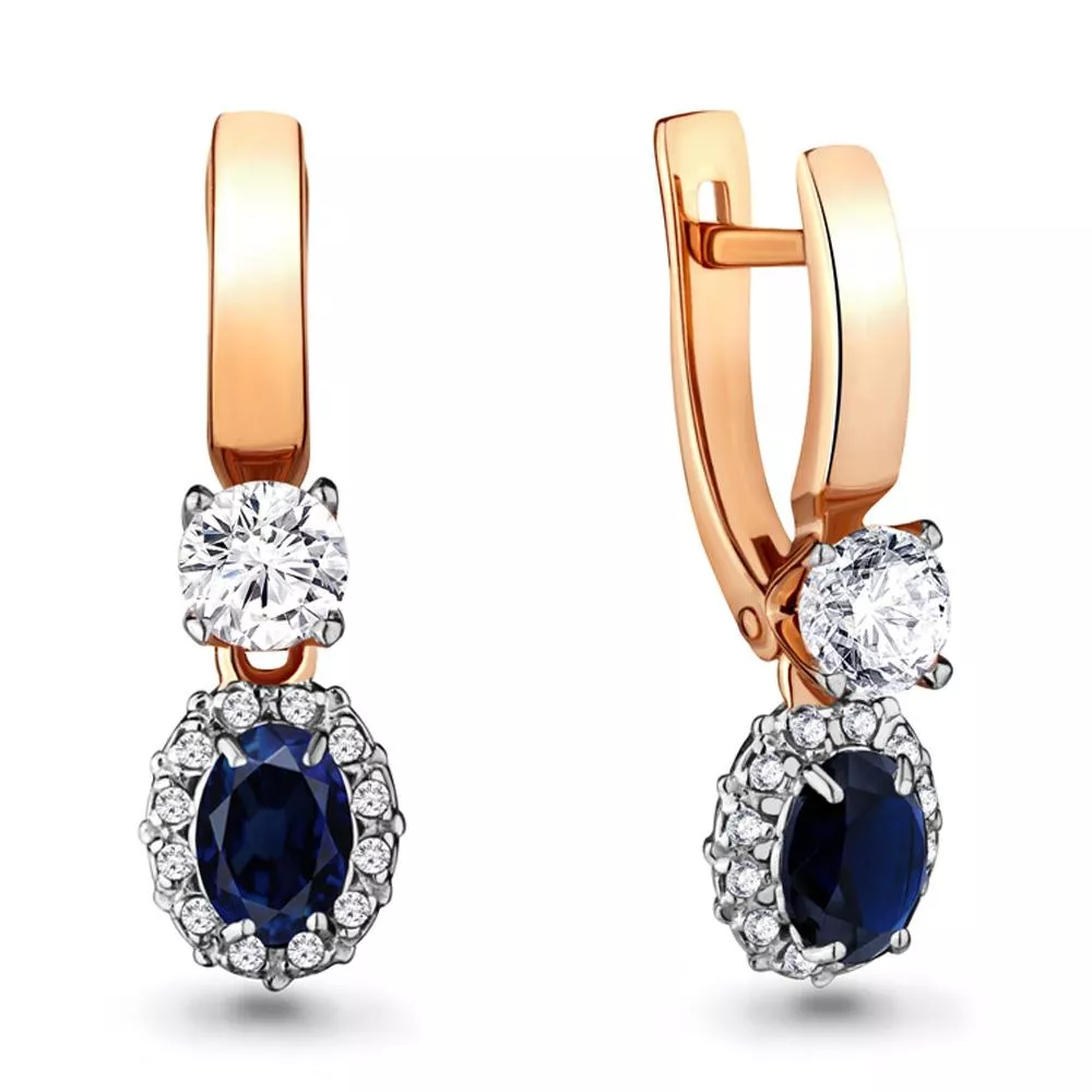 Серьги, артикул LV942330Ак, золото