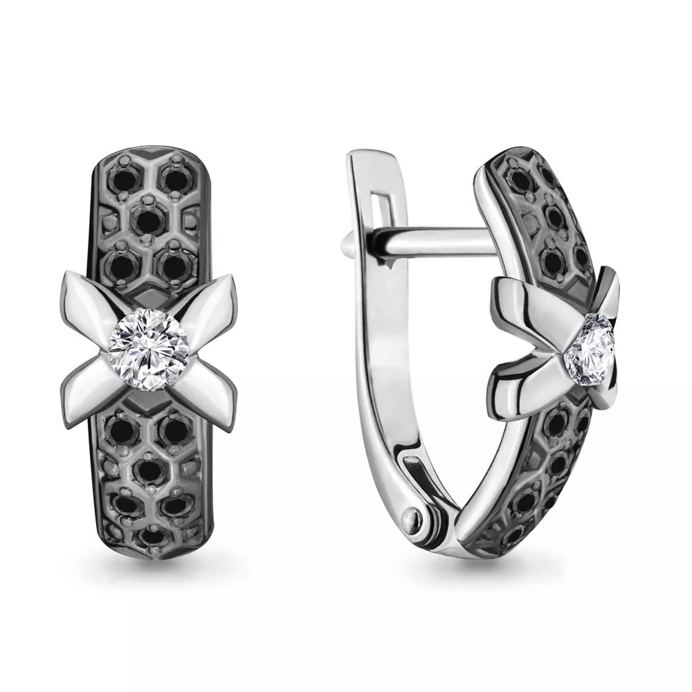 Серьги, золото, артикул LV942321Ч