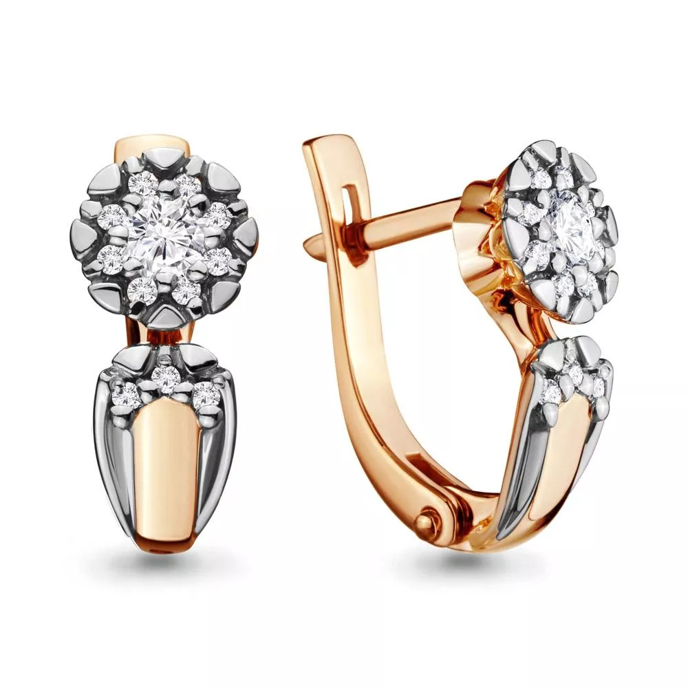 Серьги, артикул LV942290к, золото