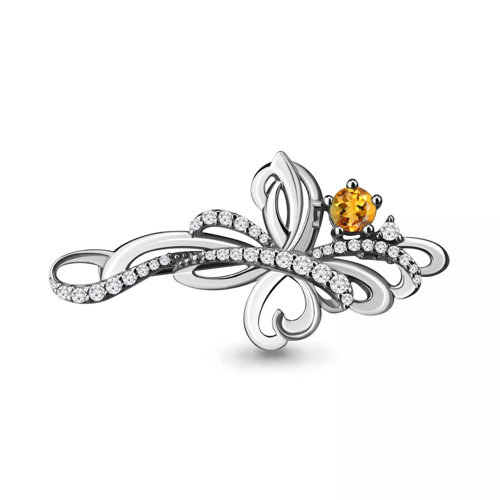 Брошь, серебро, артикул LV7150706А