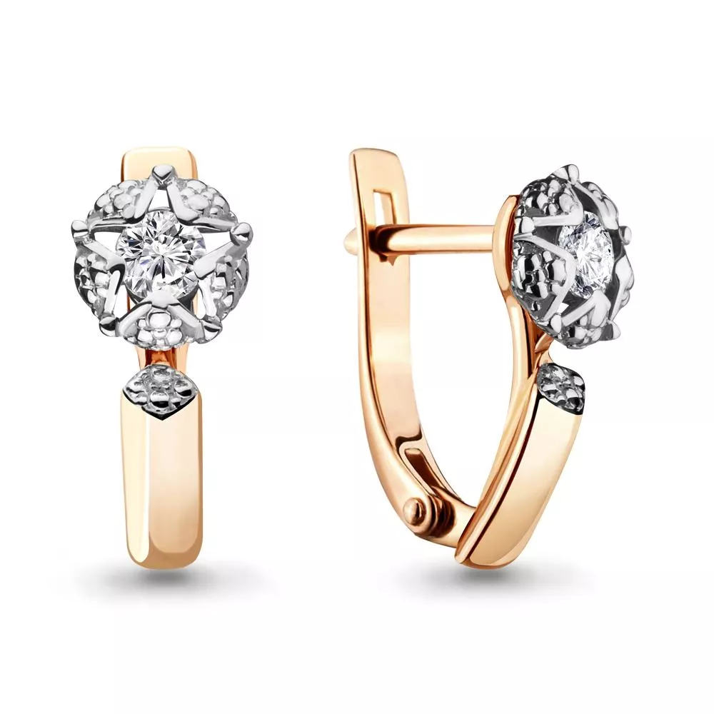 Серьги, артикул LV942283к, золото