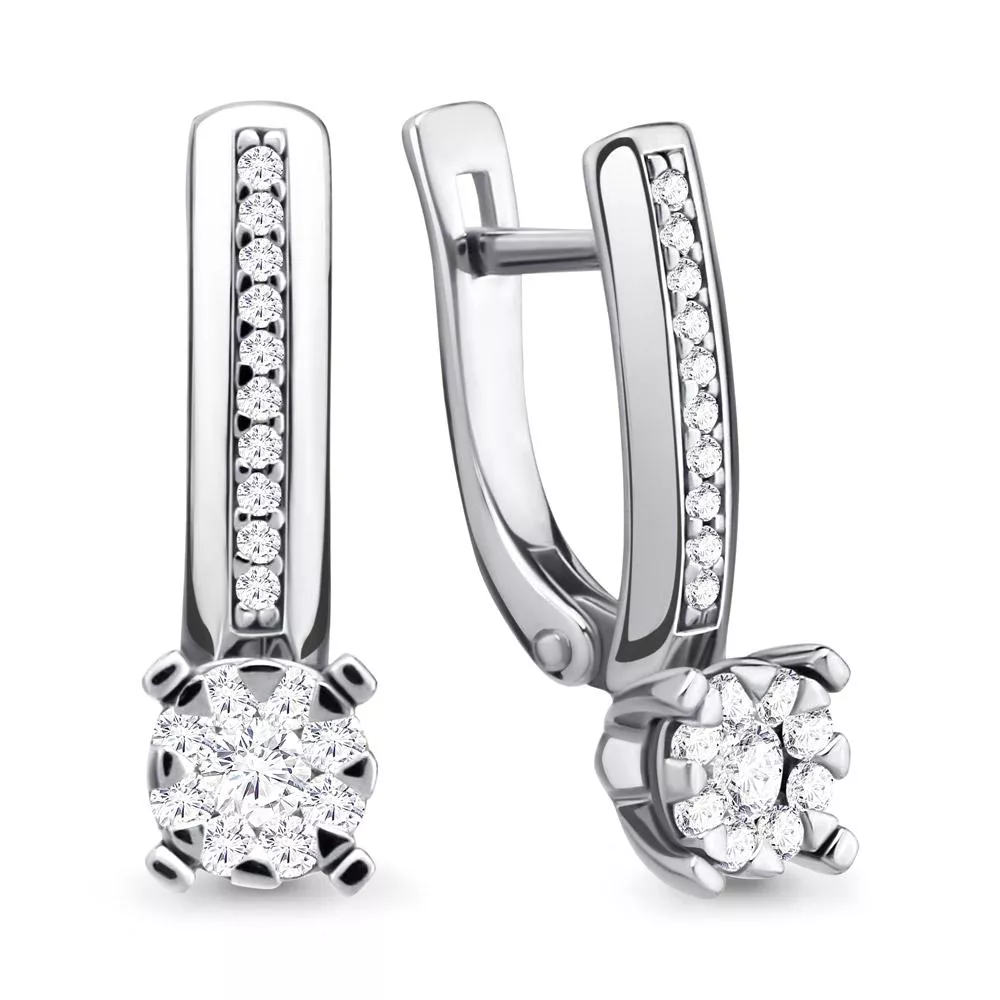 Серьги, золото, артикул LV942256А