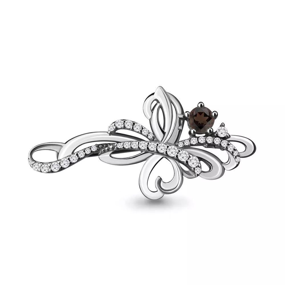 Брошь, артикул LV7150701А, серебро