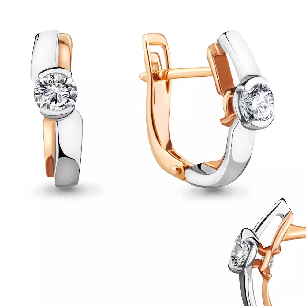 Серьги, артикул LV942221к, золото