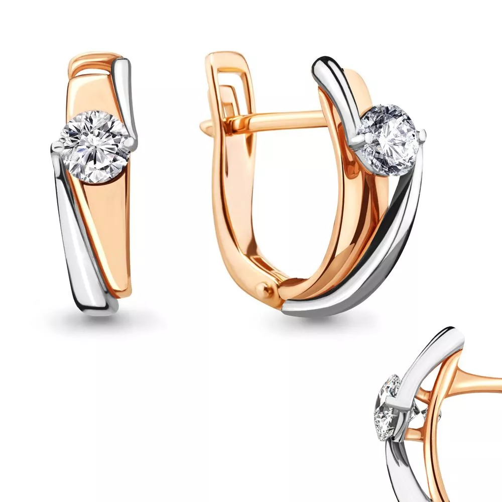 Серьги, артикул LV942218к, золото