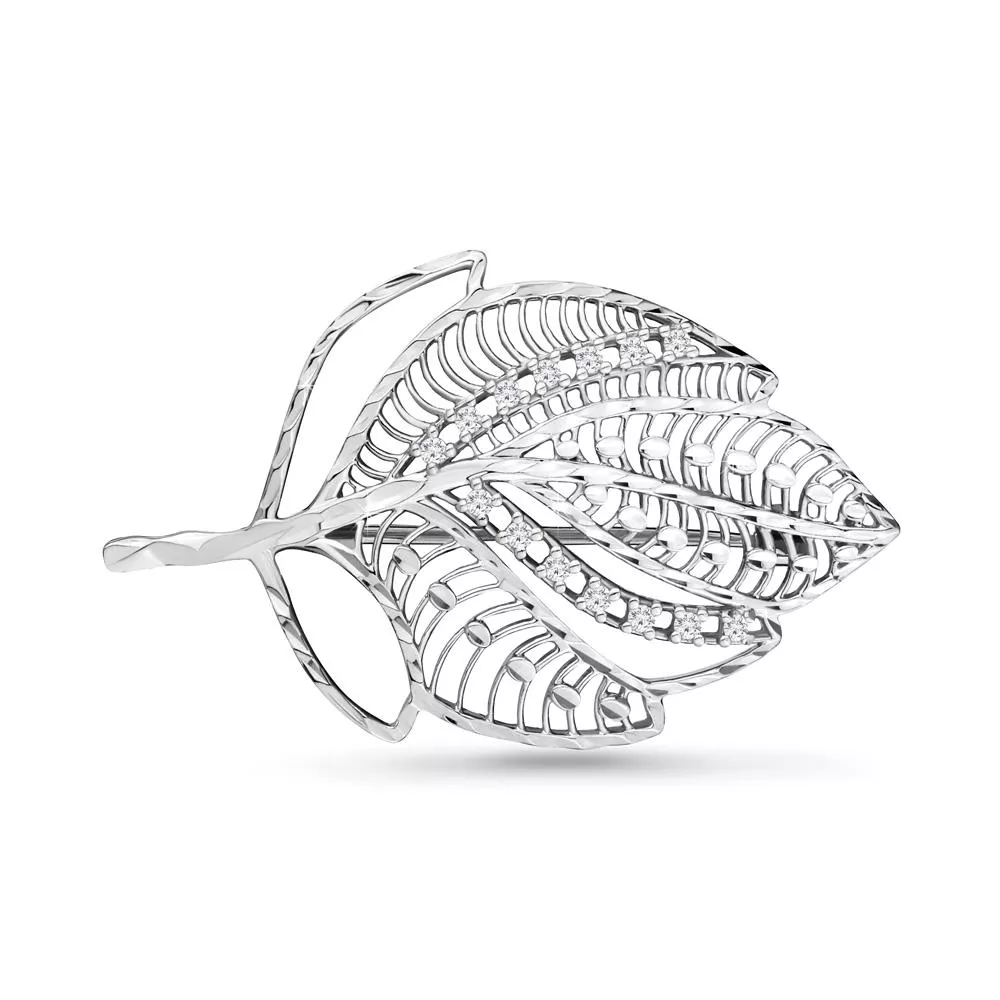 Брошь, артикул LV70471А, серебро