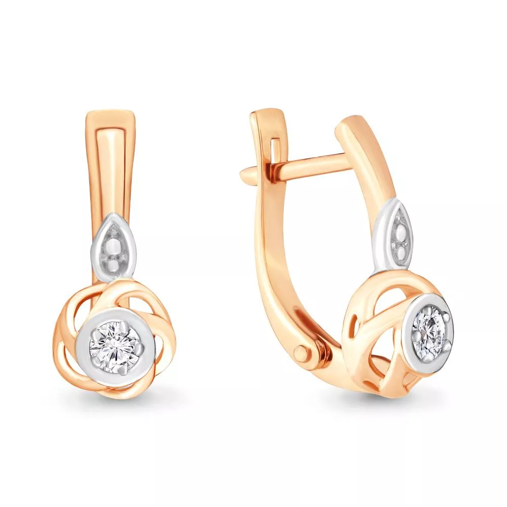 Серьги, артикул LV942177к, золото