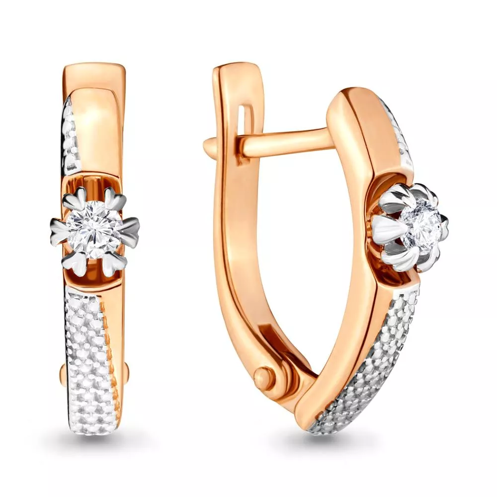 Серьги, артикул LV942142к, золото