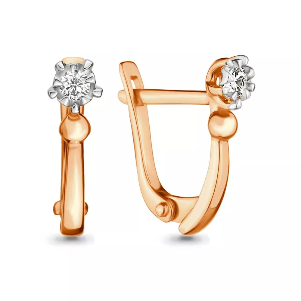 Серьги, артикул LV942133к, золото