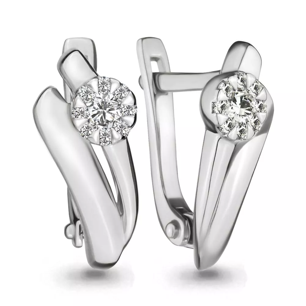 Серьги, артикул LV942121, золото