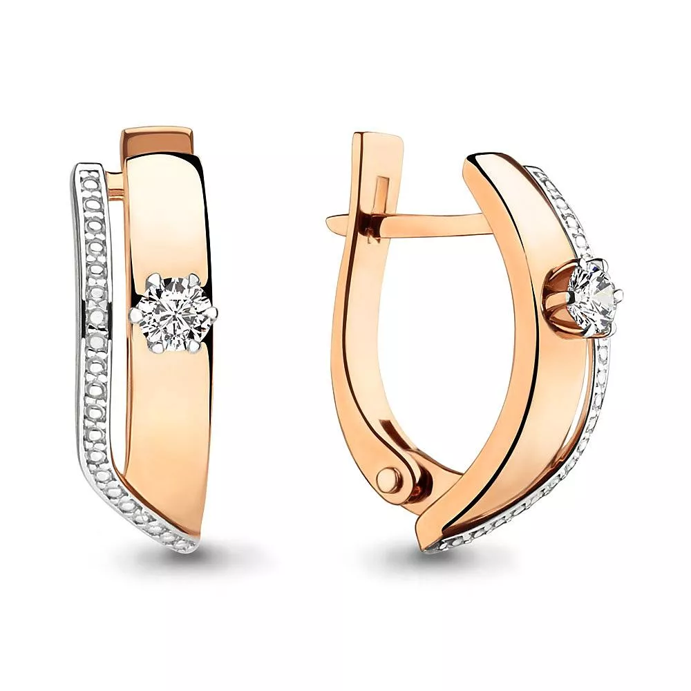 Серьги, артикул LV942076к, золото