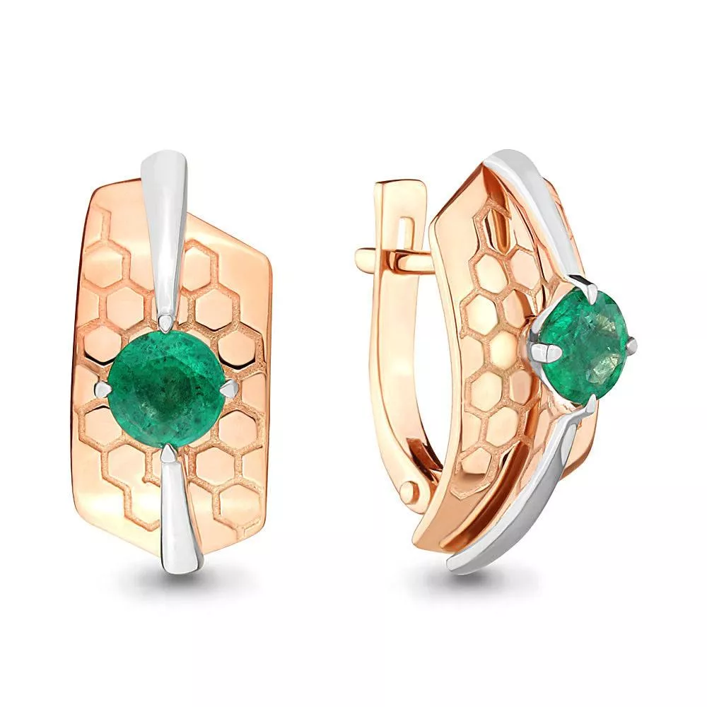 Серьги, артикул LV942070к, золото