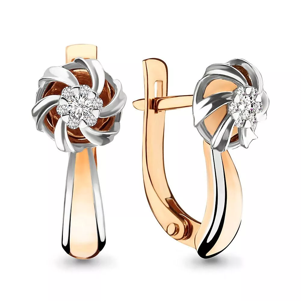 Серьги, артикул LV942068к, золото