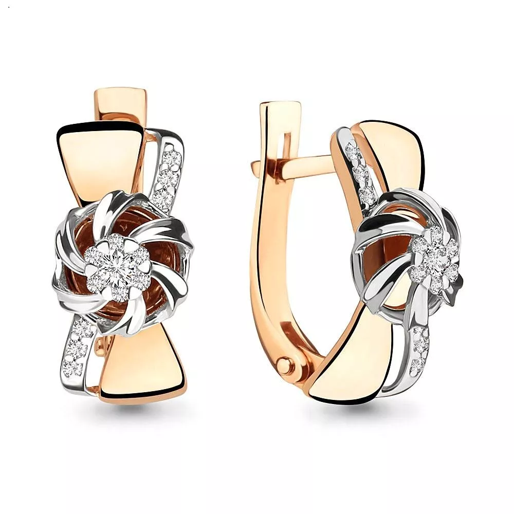 Серьги из золота, артикул LV942065к