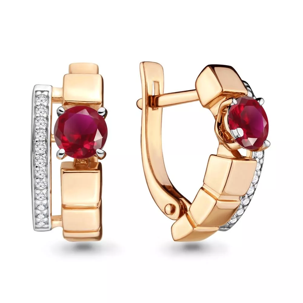 Серьги, артикул LV942061Ак, золото