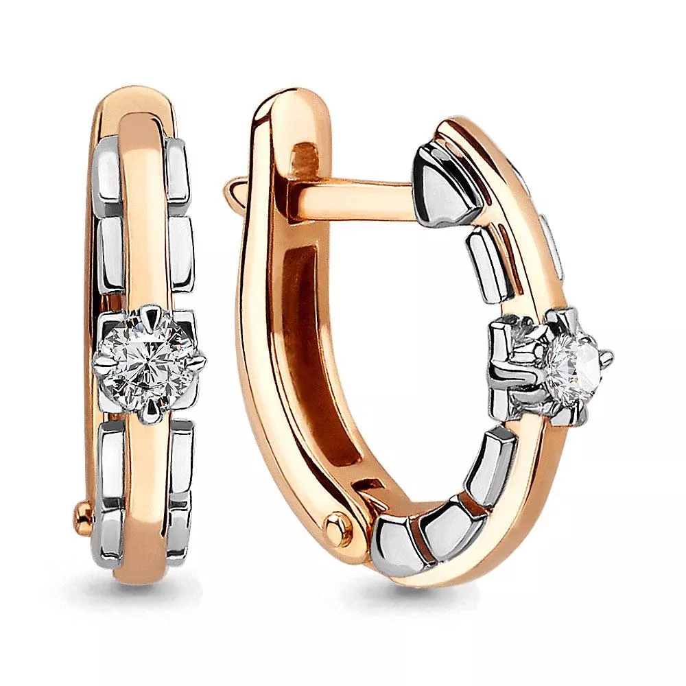 Серьги, артикул LV942052к, золото