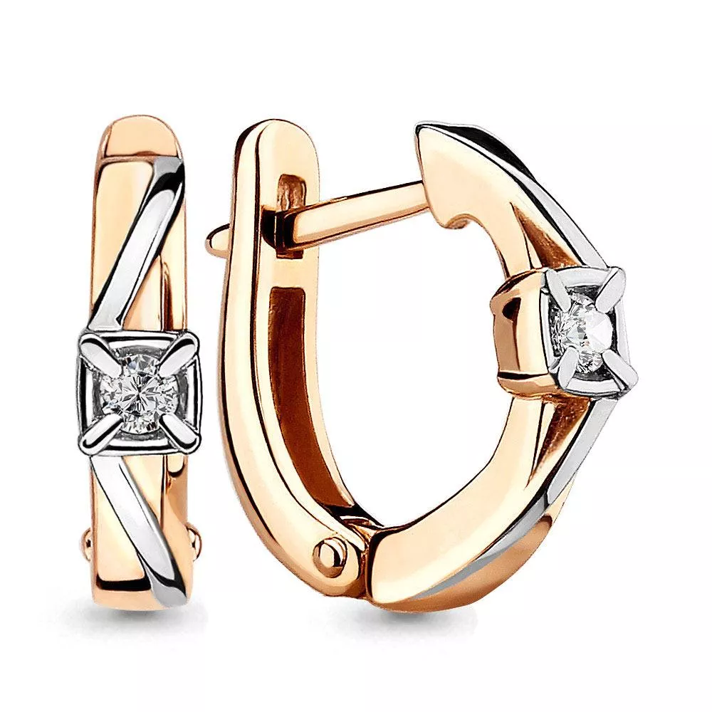 Серьги из золота, артикул LV942050к