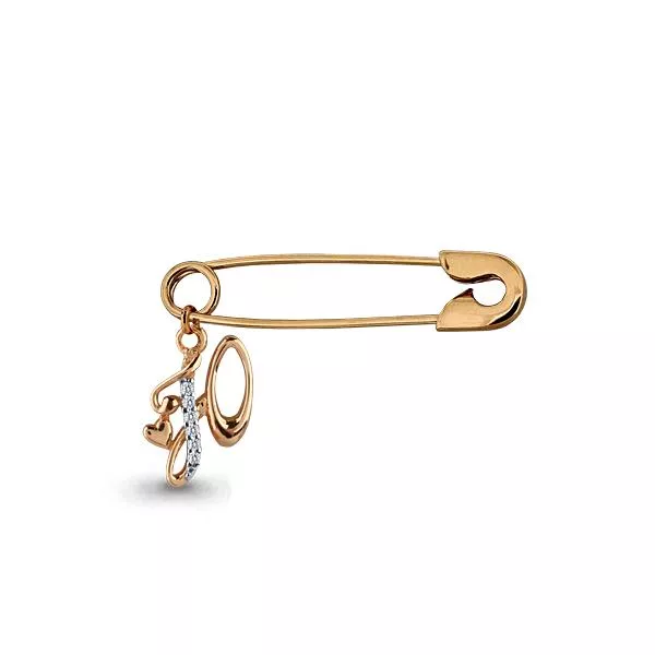 Булавка из золота, артикул LV72714А