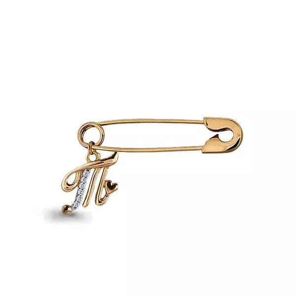 Булавка, золото, артикул LV72713А