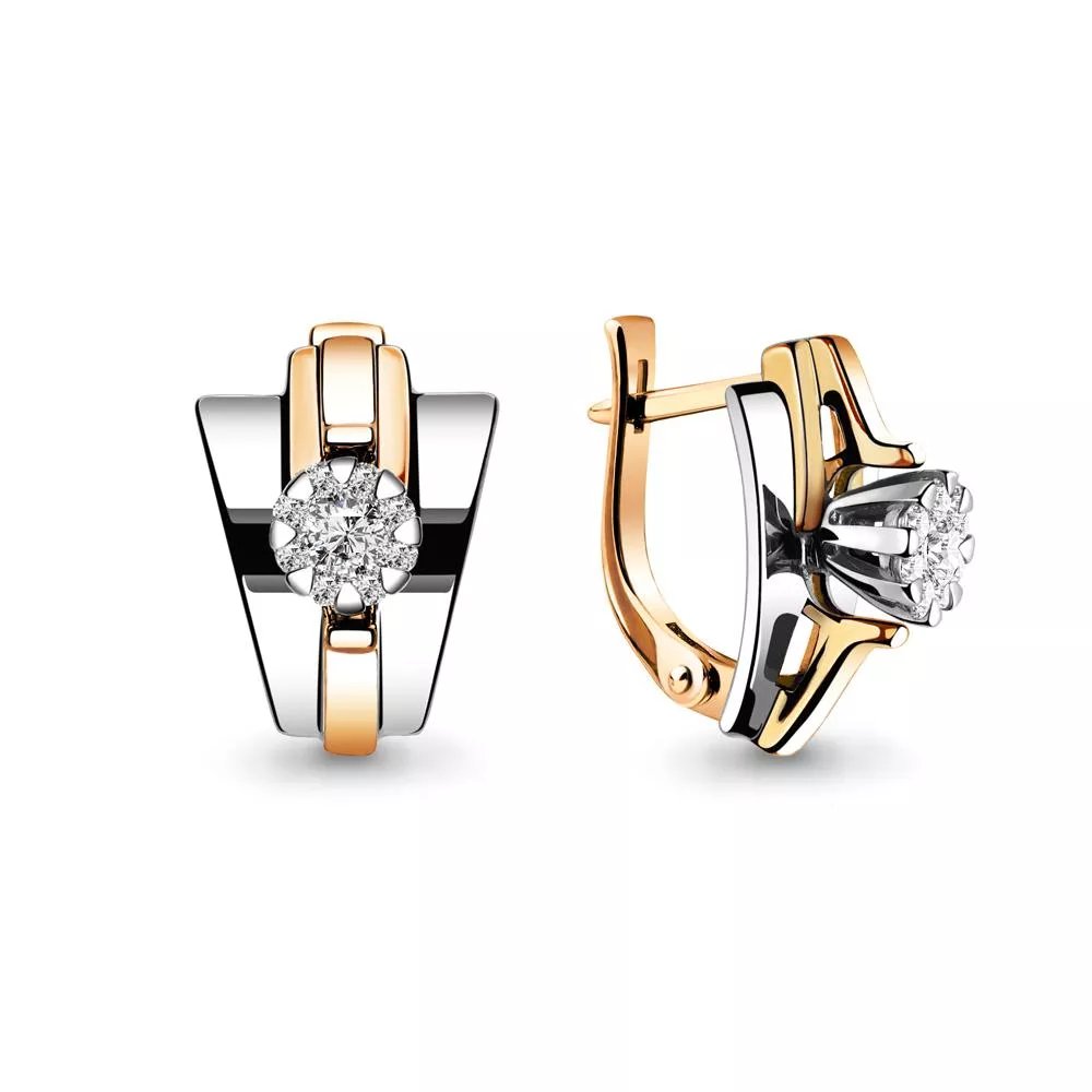 Серьги, артикул LV942005к, золото