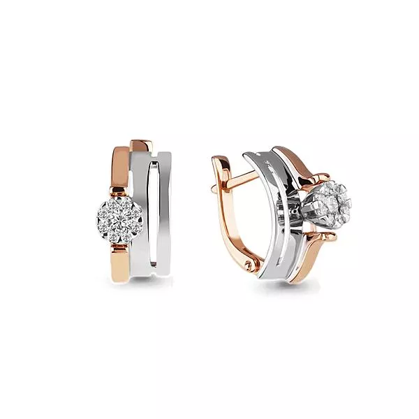 Серьги, золото, артикул LV942001к