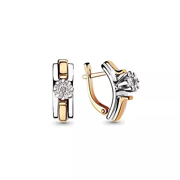 Серьги из золота, артикул LV942000к