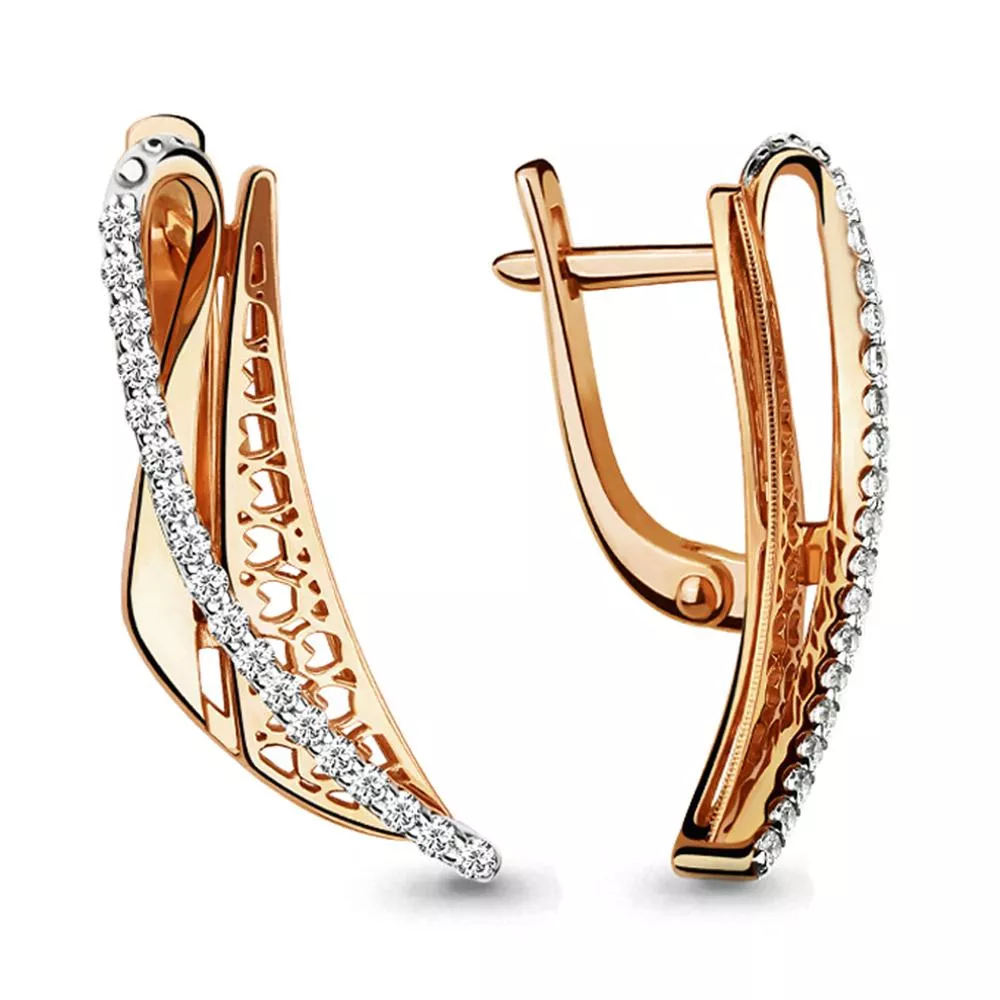 Серьги, золото, артикул LV941993Ак