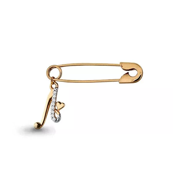 Булавка, артикул LV72709А, золото